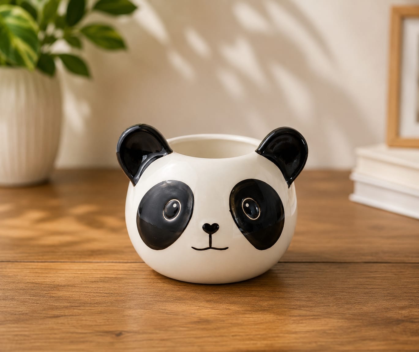 Panda Ceramic Planter